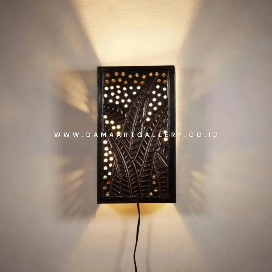 Lampu Dinding Tembaga Bisa Custom Design